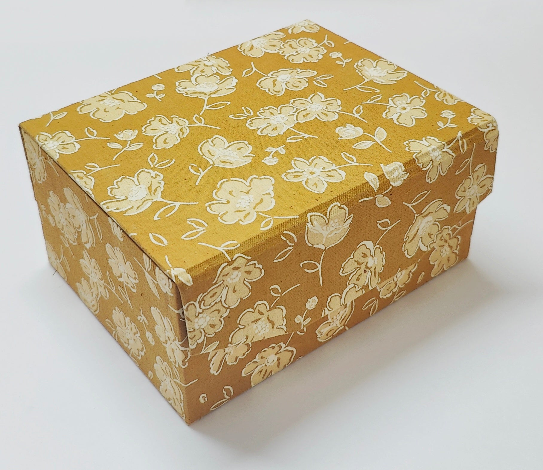 Double Level Jewellery Organizer - Brown Floral