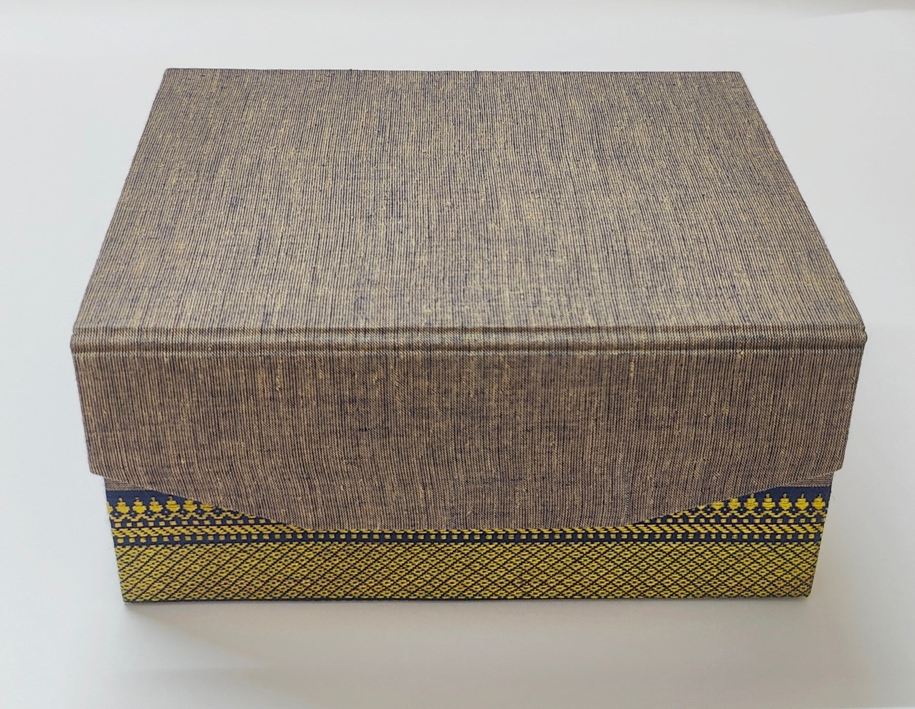 Double Level Jewellery Organizer - Blue-Grey Mangalagiri