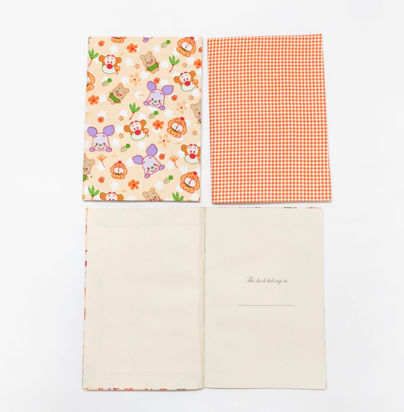 Notebooks - A5 size - Set of 3 - Winnie-the-Pooh