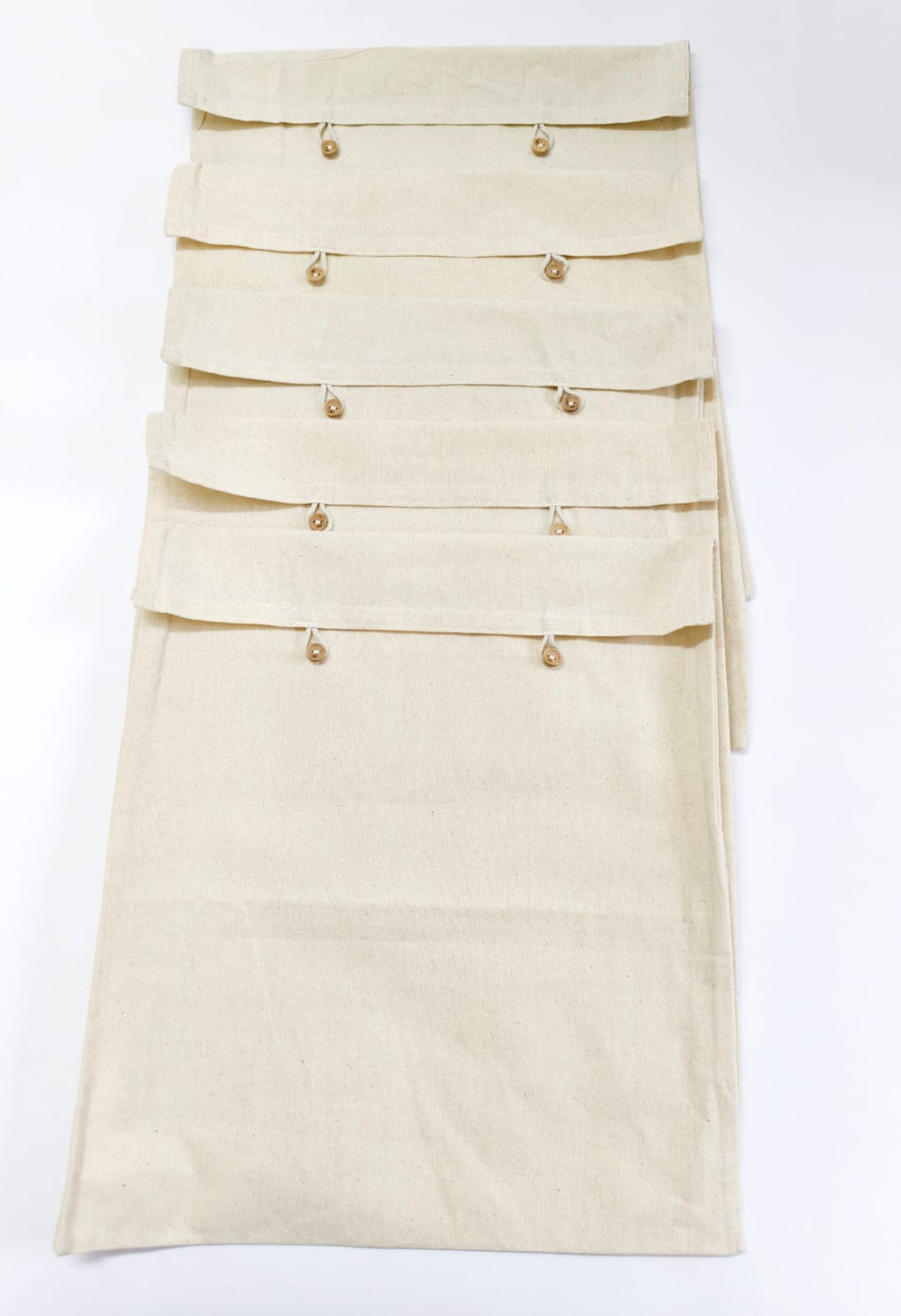 Saree Bag/ Saree Cover - Khadi Cotton - Set of 5