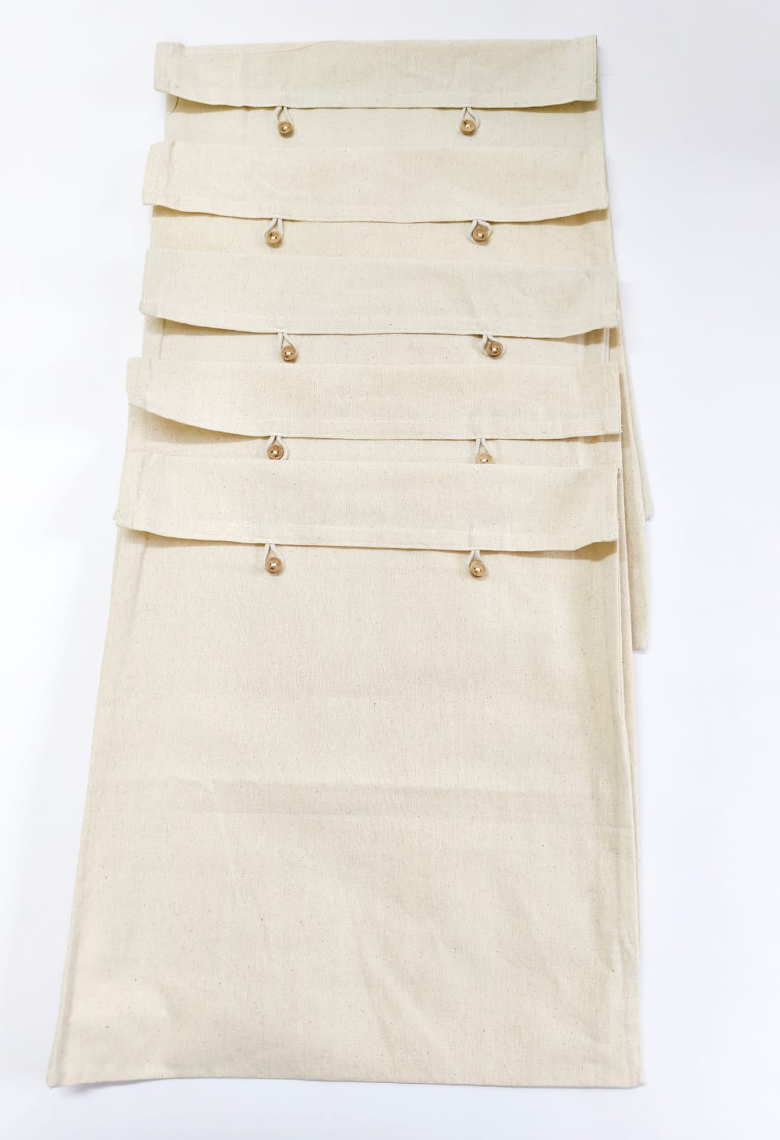 Saree Bag/ Saree Cover - Khadi Cotton - Set of 5