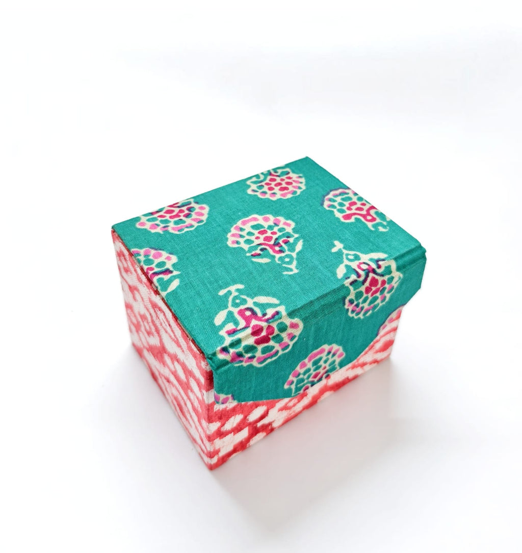 Bangle box- Small - Red &amp; Green
