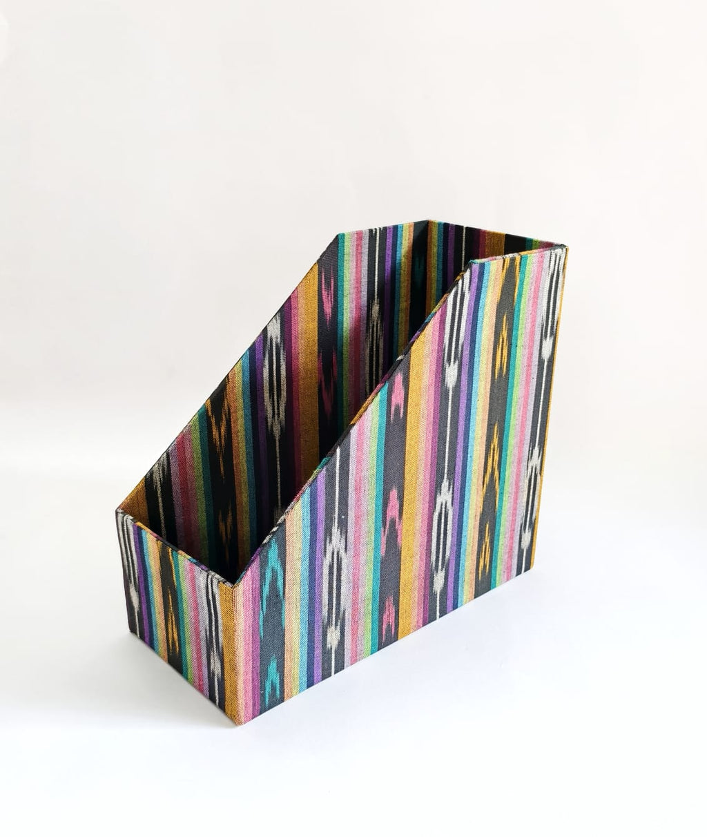 Book/ File Holder - A4 size - Black Ikkat