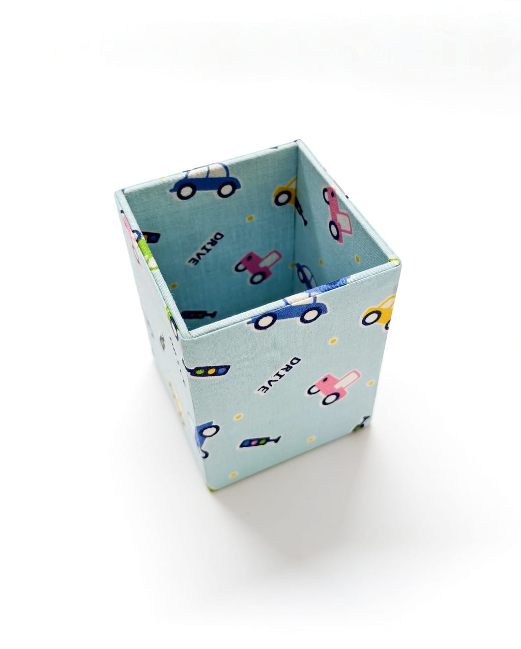 Small Pen Stand - Blue Cars