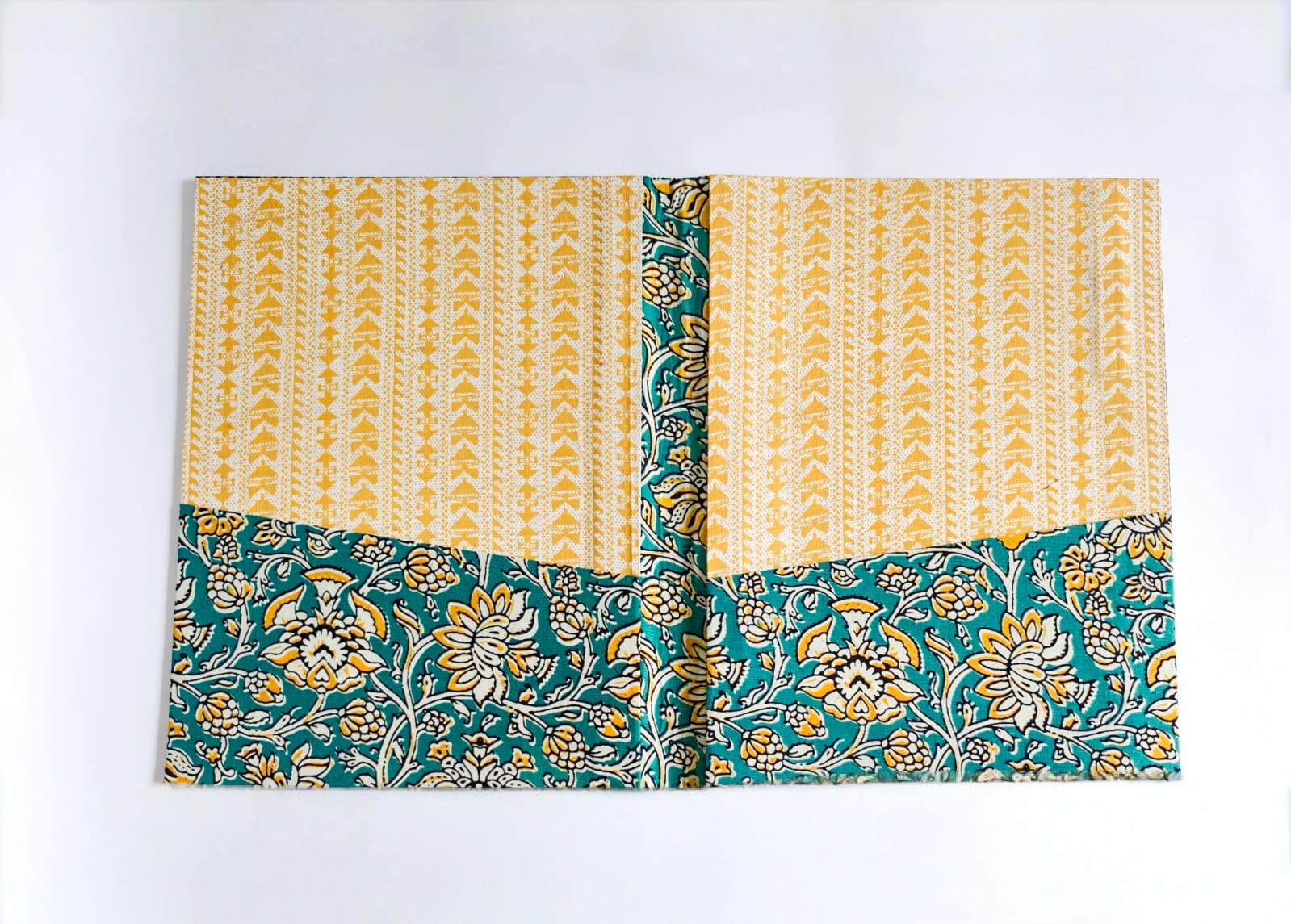 Hard bound File Folder - A4 Size - Green Floral