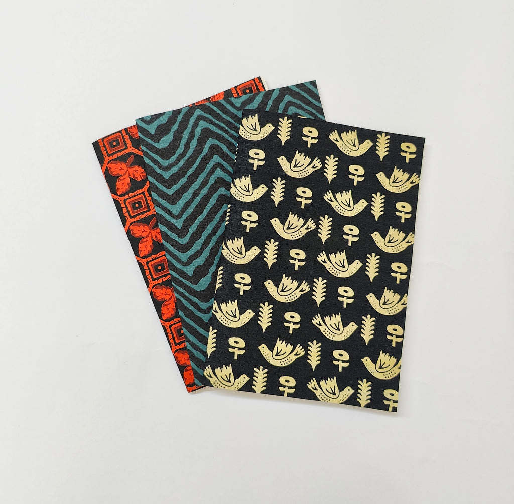 Notebooks - A5 size - Set of 3 - Jaipur Ethnic